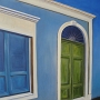 Casa di Stromboli – blu, 1 x 1 m, Acryl, 2010